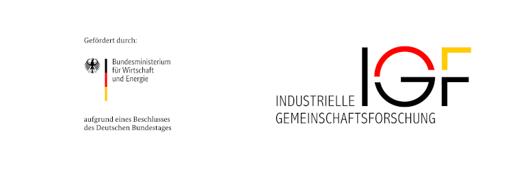 gefördert durch: Bundesministerium für Wirtschaft und Klimaschutz aufgrund eines Beschlusses des Deutschen Bundestages und die industrielle Gemeinschaftsforschung